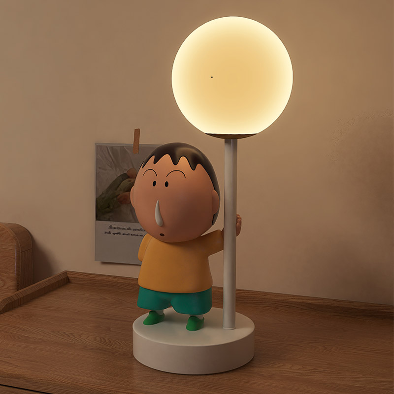 2024年新款台灯卧室床头灯工作灯小夜灯宿舍大学生氛围灯阿呆摆件