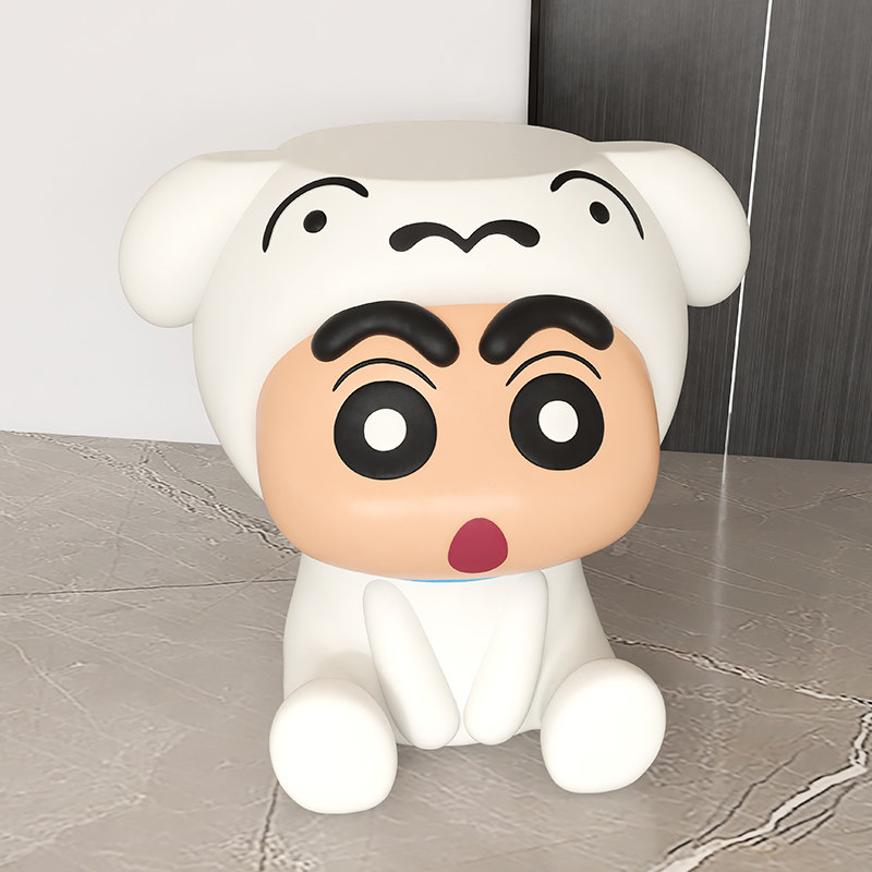 创意蜡笔小新换鞋凳玄关入户客厅沙发矮凳小凳子矮凳搬家礼物摆件,住宅家具,换鞋凳,淘宝优惠券,粉丝福利购,淘宝优惠卷