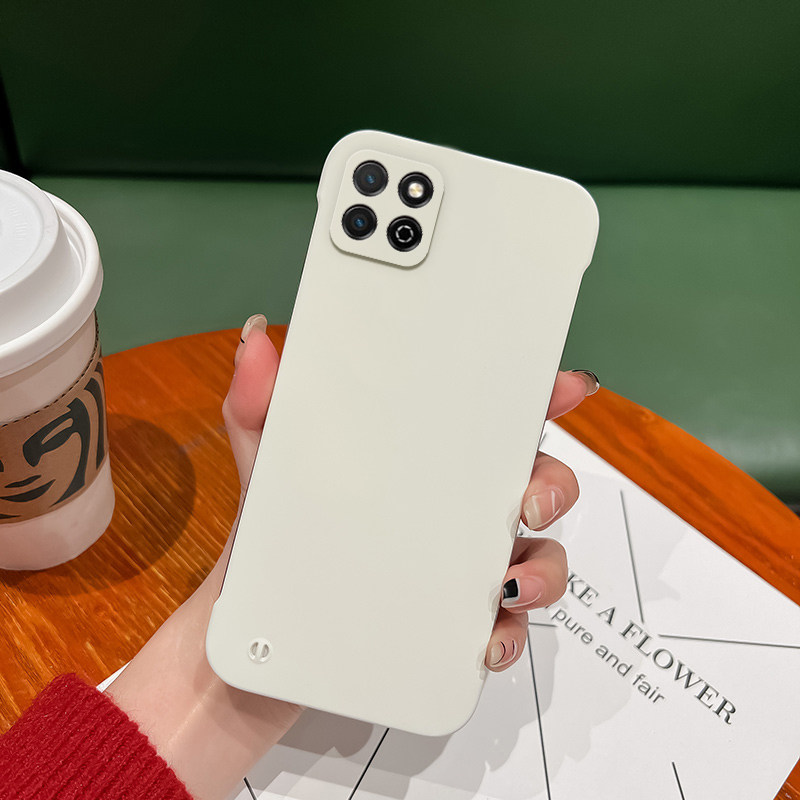 荣耀畅玩20手机壳超薄无边框畅玩20新款半包硬壳koz一al00简约个性