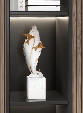 风生水起摆件轻奢高档客厅玄关酒柜电视柜办公室书架艺术软装饰品