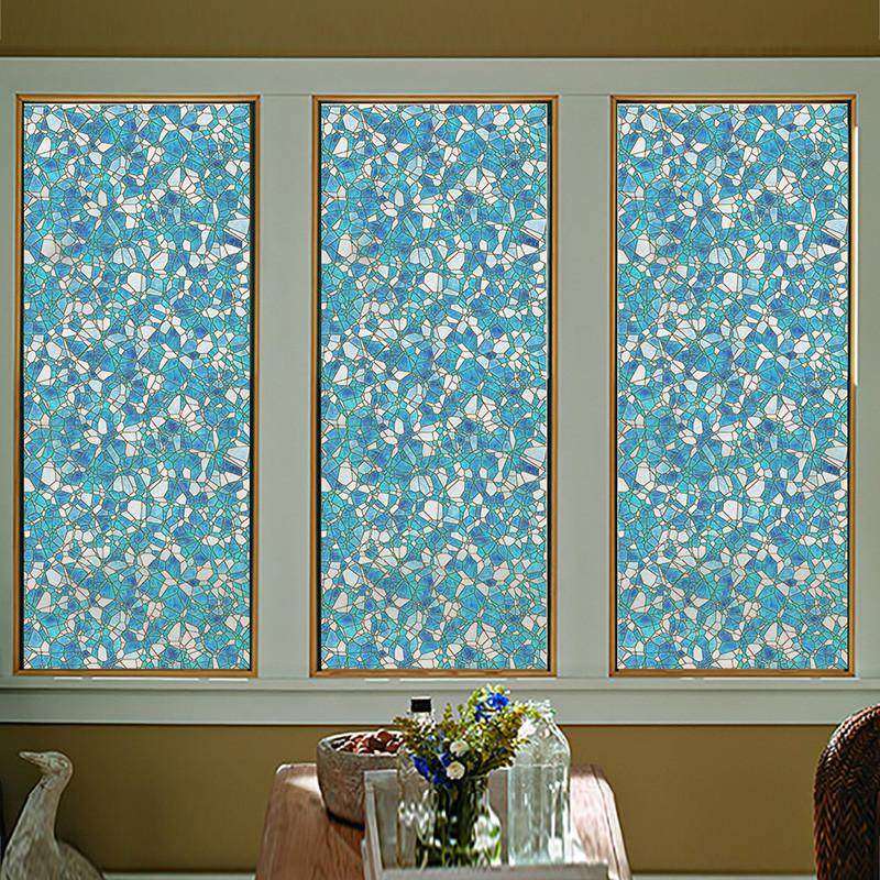 欧式彩色复古彩绘艺术静电磨砂玻璃贴膜衣橱柜门窗户窗花贴纸,家居饰品,玻璃膜/贴,淘宝优惠券,粉丝福利购,淘宝优惠卷