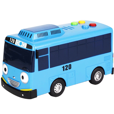 韩国太友小巴士公交车惯性玩具