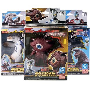 灵动创想软胶怪兽大全奥特曼玩具加恩谢帕顿赛罗布莱泽塔可动玩偶