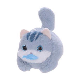 网红摇尾巴吱吱叫小猫咪毛绒公仔包包挂件宝宝可爱玩偶狗女孩玩具