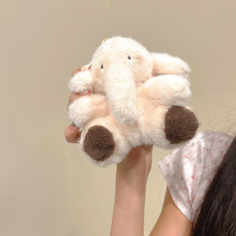 秋冬款毛绒大象苹果Pro3代耳机套