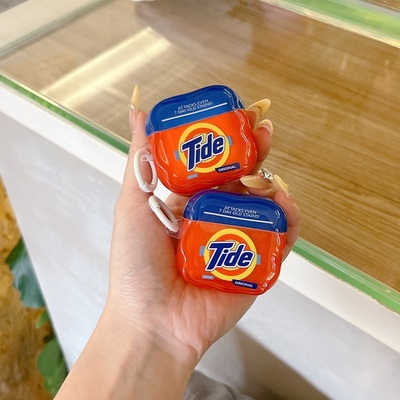 汰渍洗衣液适用苹果小众耳机套