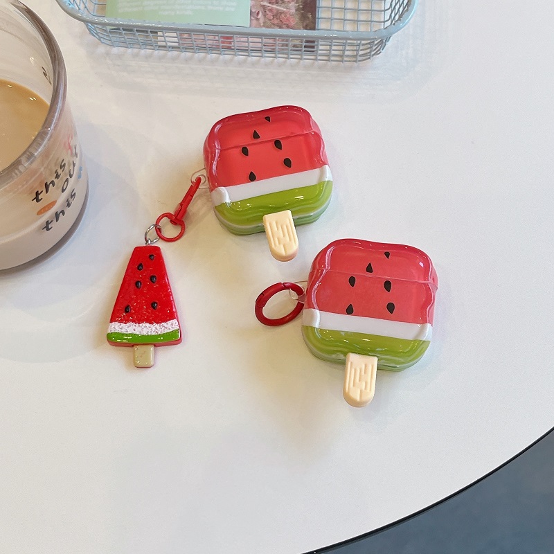 创意西瓜冰棍苹果imd耳机套