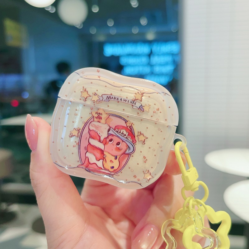 蜡烛星星人适用苹果tpu耳机套