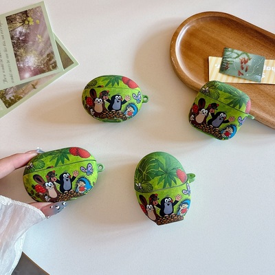 草莓鼬鼠华为freebuds7i耳机套