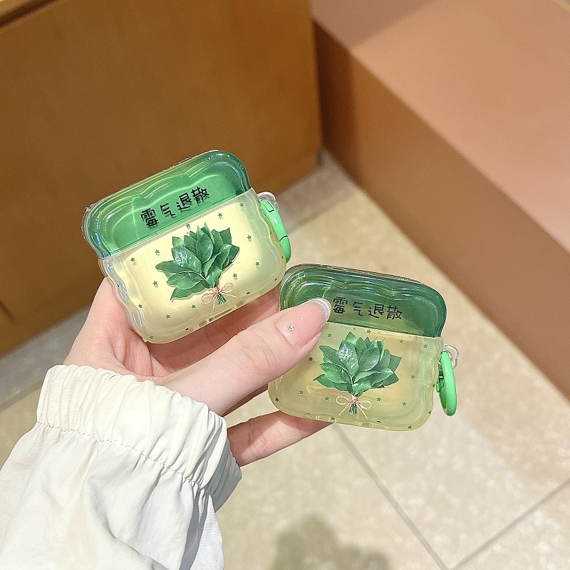 霉气退散柚子叶苹果imd耳机套