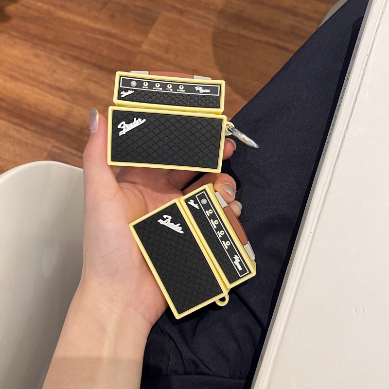 潮酷芬达音响适用airpodspro3代2025年新型号耳机套苹果AirPods1/2代4蓝牙无线耳机壳苹果Pro二三代保护套四