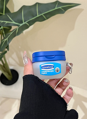 创意耳机套适用三星Galaxy bud3spro蓝牙凡士林润唇膏无线耳机壳budslive硅胶buds2pro保护套软壳仿真budsfe