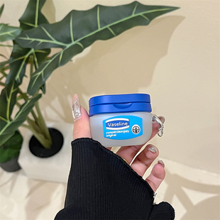 创意耳机套适用三星Galaxy bud3spro蓝牙凡士林润唇膏无线耳机壳budslive硅胶buds2pro保护套软壳仿真budsfe