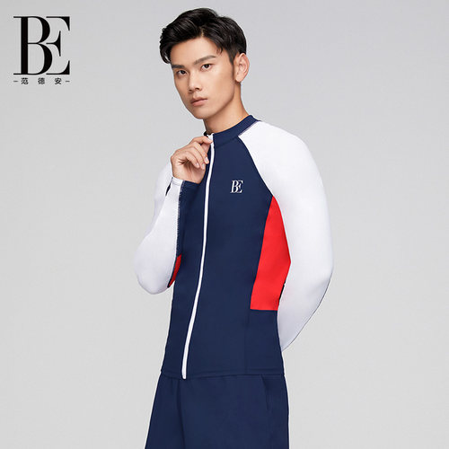 be范德安男士泳裤平角运动防晒