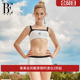 BE范德安outlets法式 方领分体泳衣女显瘦防晒泡度假ins风