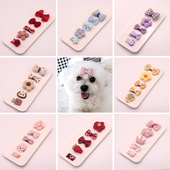 宠物bb夹蝴蝶结小狗专用小发夹迷你泰迪比熊发卡博美饰品猫咪头饰