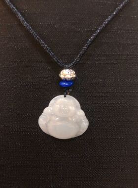 缅甸天然中号弥勒佛吊坠特价包邮