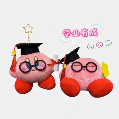 博士帽星之卡比学业有成送礼物