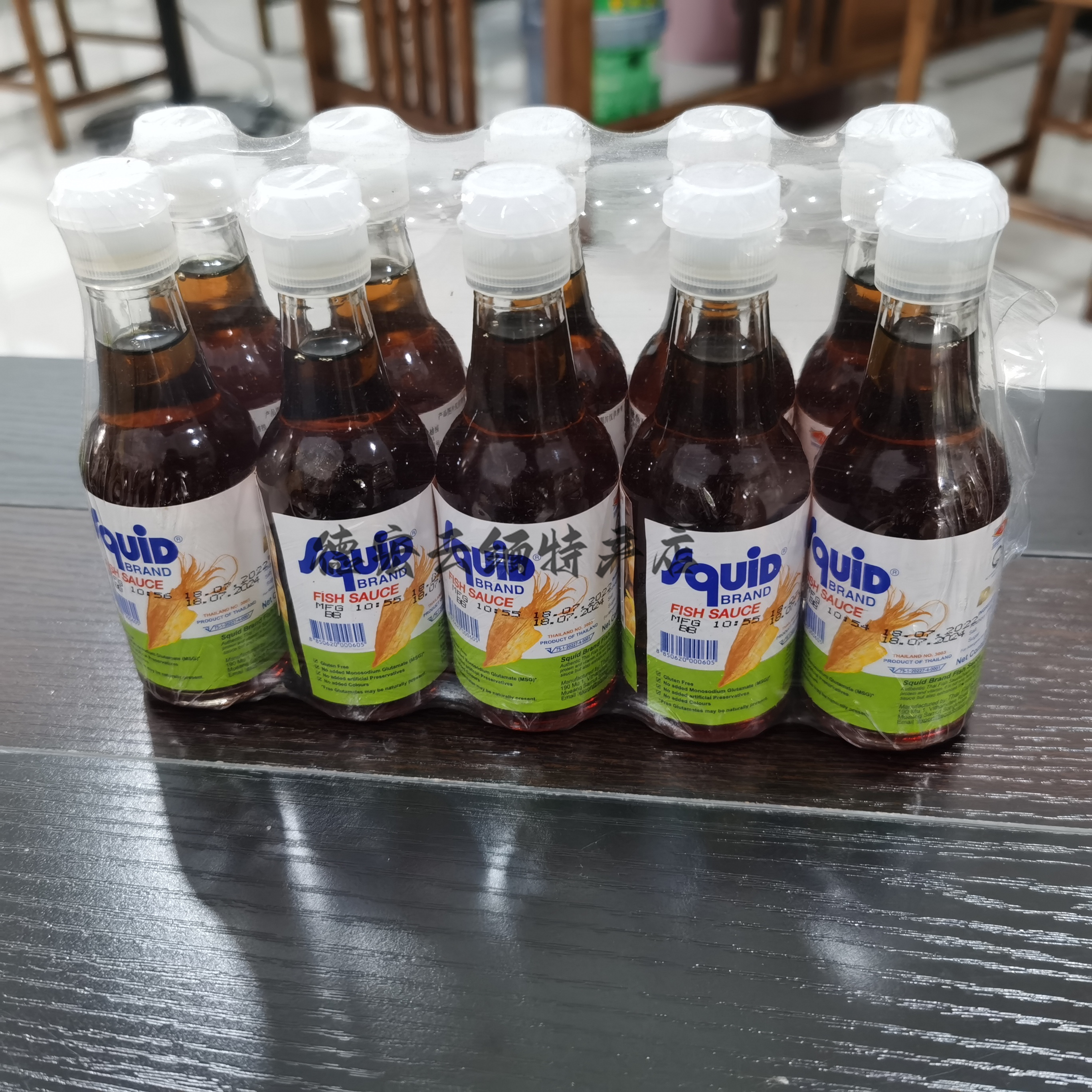 泰国进口Squid鱿鱼标鱼露香甜鱼露酱油冬阴功汤料理炒菜烹饪增鲜