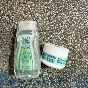 油加面霜两件套各一瓶 mild 泰国宝宝Babimil面霜保湿 霜加babi