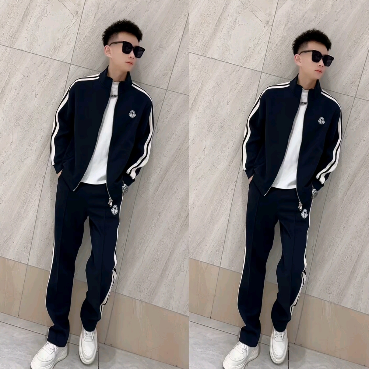 2025秋季新款男士时尚休闲套装