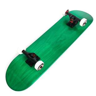 滑板31英寸專業(yè)雙翹板染色四輪滑板車純色楓木3108凹板skateboard
