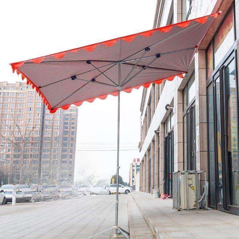 太阳伞摆地摊大伞加厚型商用防晒隔热长方形遮阳伞大伞户外摆摊无