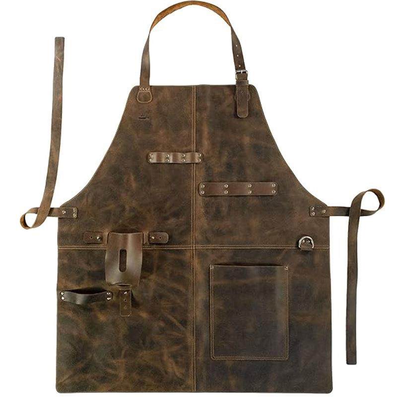 欧美复古PU皮围裙工匠木工工作服多功能交叉挂脖围裙,鲜花速递/花卉仿真/绿植园艺,割草机/草坪机,淘宝优惠券,粉丝福利购,淘宝优惠卷