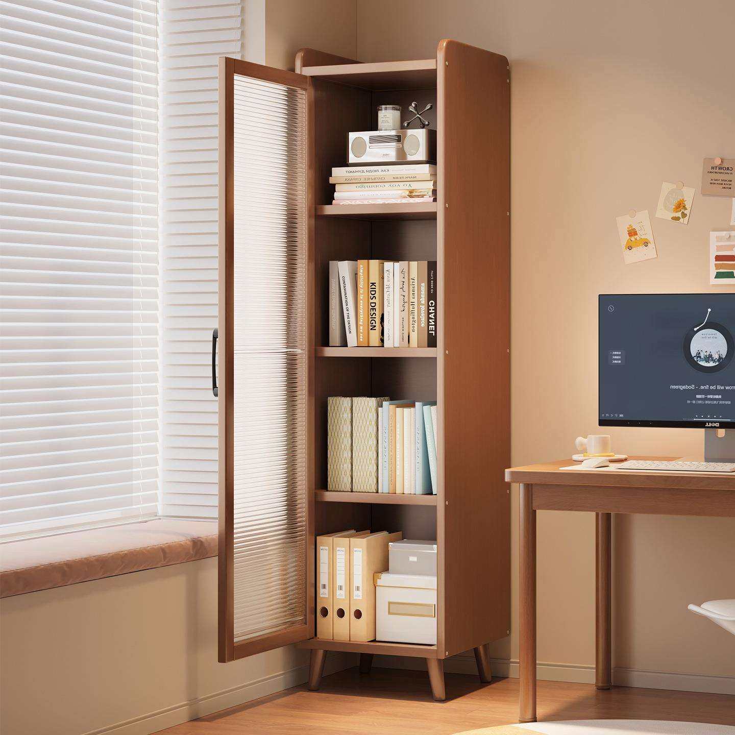 落地书架家用儿童书房书本收纳柜储物柜展示柜置物架一体靠墙书柜,鲜花速递/花卉仿真/绿植园艺,割草机/草坪机,淘宝优惠券,粉丝福利购,淘宝优惠卷