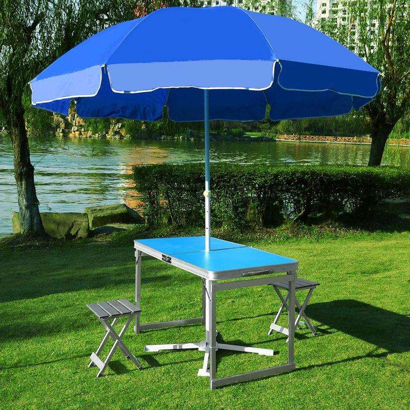 折叠桌户外折叠桌子摆摊地推可折叠桌子家用餐桌便携式铝合金桌子