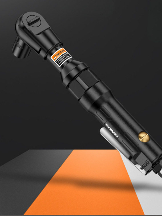 气动棘轮快速扳手90度直角强劲扭力汽动小风炮1/2寸大飞汽修工具