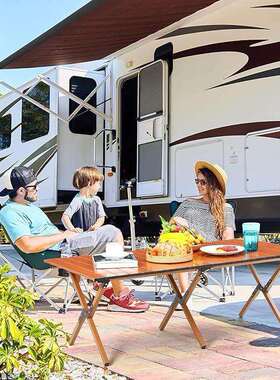 铝合金蛋卷桌超轻便携户外露营野餐烧烤桌椅庭院摆摊桌子