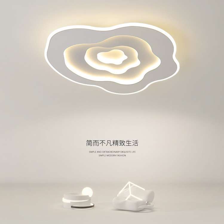 创意极简客厅灯吸顶灯现代简约大气高端2023年新款卧室灯智能灯具