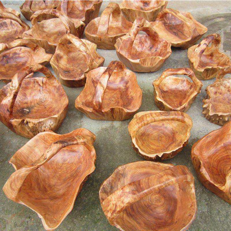 实木根雕杉木果篮果盘菜篮整体树根雕刻天然木制手提果盆,鲜花速递/花卉仿真/绿植园艺,割草机/草坪机,淘宝优惠券,粉丝福利购,淘宝优惠卷