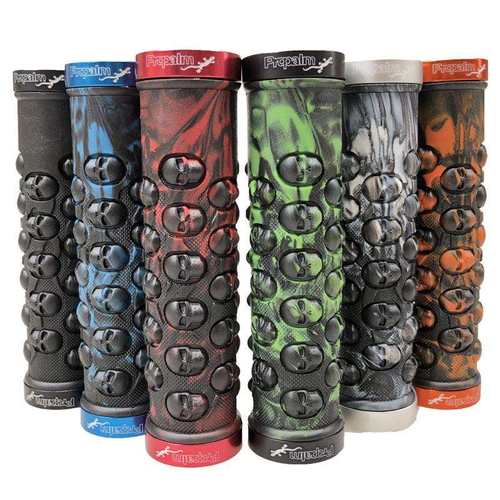 Propalm蜥蜴壁虎骷髅可锁死把套自行车橡胶直把山地车配件702EP