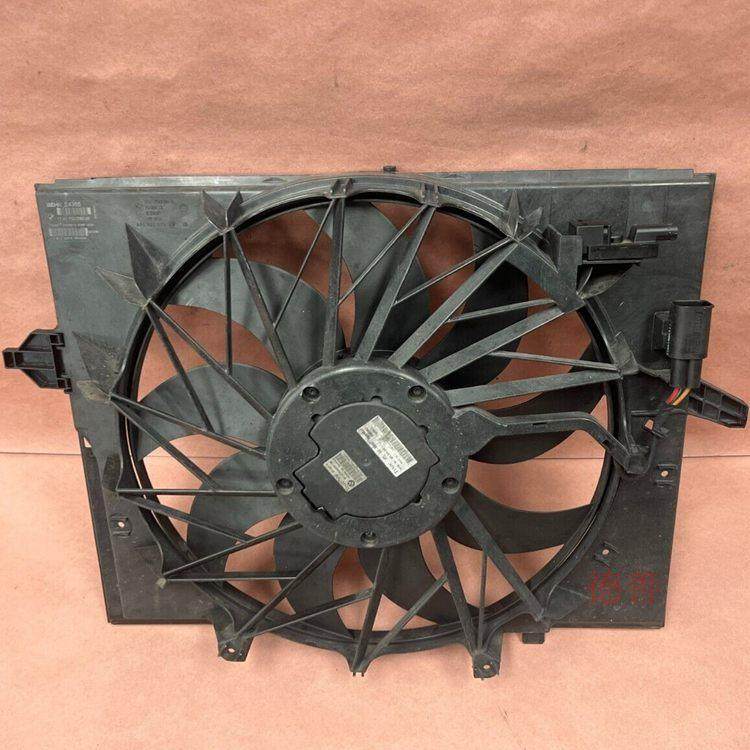 适用宝马E60520523525528530535LI等电子扇冷却风扇拆车件
