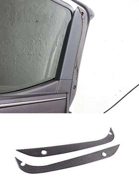 适用于22-23款丰田坦途后排内车窗装饰贴真碳纤（软）