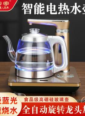 110V出口全自动上水电热水壶智能抽水电茶炉台式一体泡茶机专用器