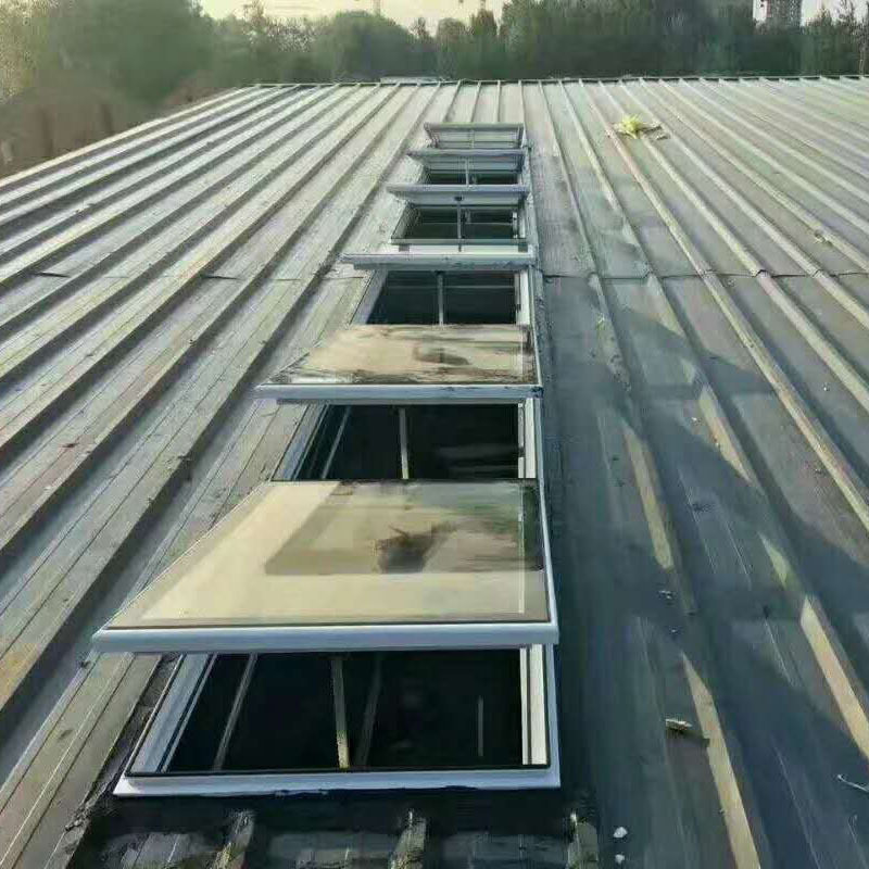 工业厂房电动防水平移排烟天窗