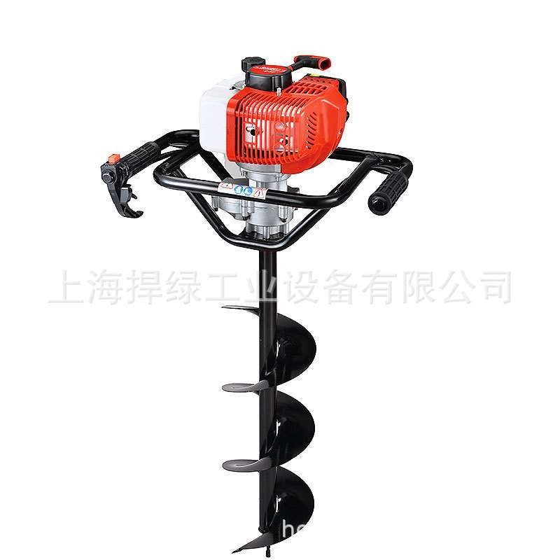 canfly44F 地钻机 二冲程单双人挖坑种植机冰钻地钻 园林挖坑机