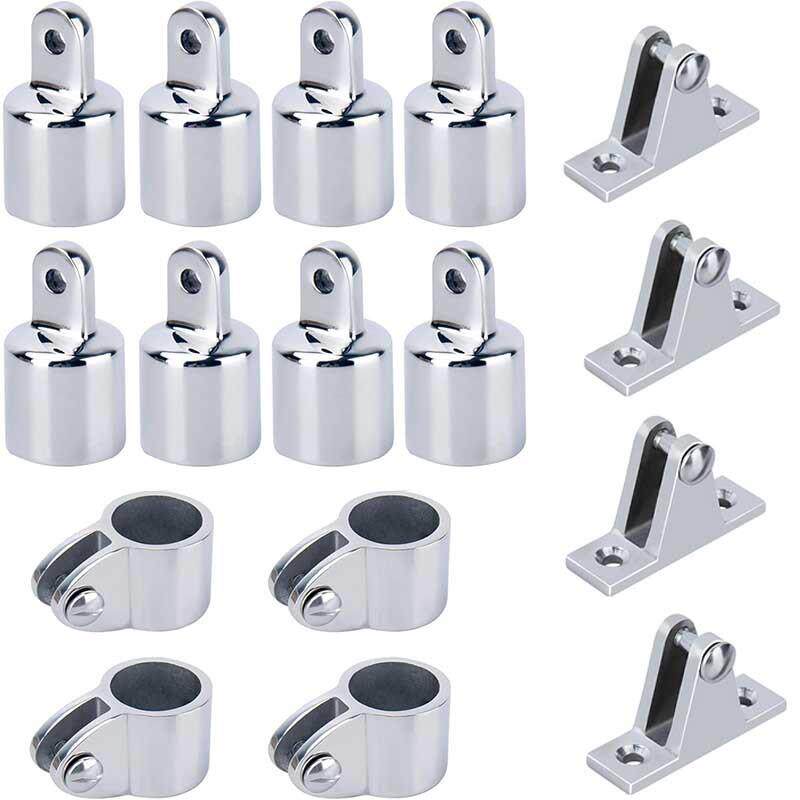 滑帽滑套山形座船用游艇遮阳棚配件房车五金配件316不锈钢山型座