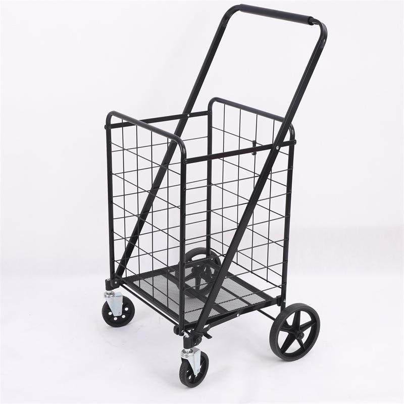 便携大容量铁丝购物车家用拉货老人买菜车商场拉杆小拉车购物车,鲜花速递/花卉仿真/绿植园艺,割草机/草坪机,淘宝优惠券,粉丝福利购,淘宝优惠卷
