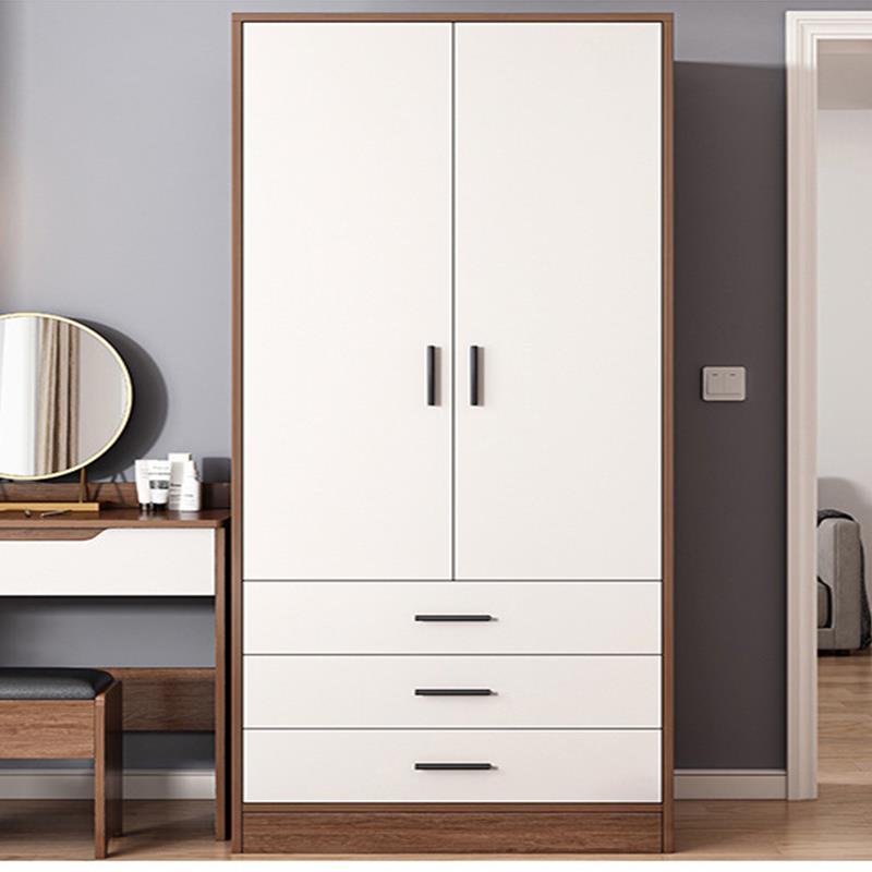 衣柜家用卧室出租房经济型收纳柜简约现代轻奢小户型衣橱储物归蔷
