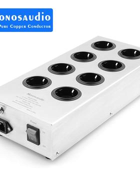 MonosaudioE800HiFi电源滤波器设备8路交流电源调节器电源净化器