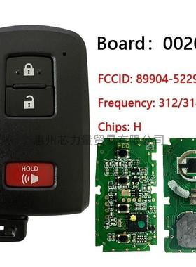 适用于丰田普锐斯RAV4HYQ14FBA89904-522900020板子88芯片