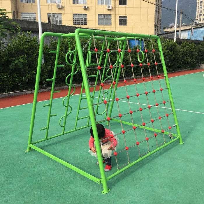 幼儿园荡桥感统训练器材儿童大型爬网户外秋千滑梯跷跷板组合玩具