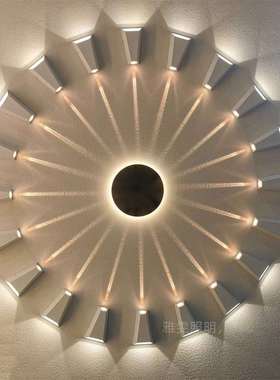 户外店招牌LED壁灯512外控上下发光楼梯过道墙灯艺术灯walllight