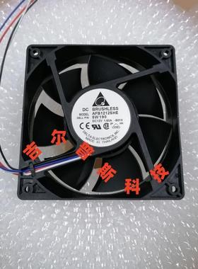 台达DELTAAFB1212SHE120381.6A四线PWM温控超大风量散热风扇