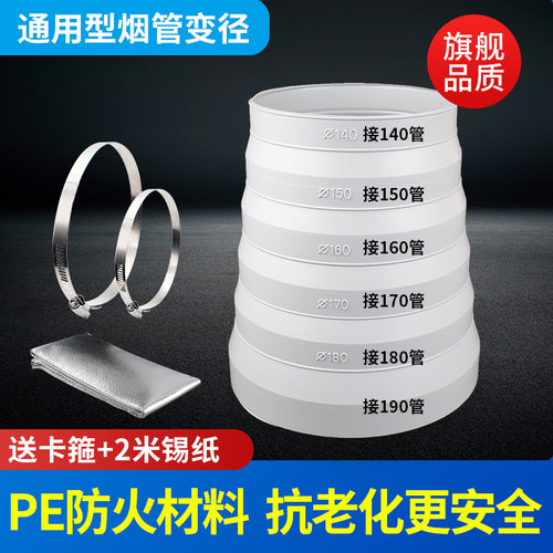抽油烟机变径圈烟管150/180190口