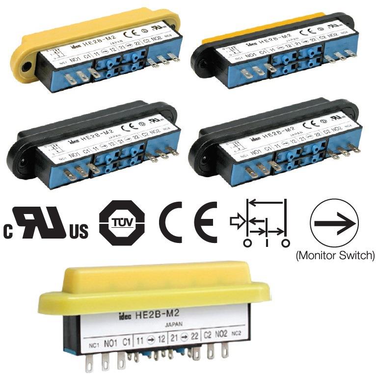 ABB示教器3使能三位开关HE2B-M2按钮开关